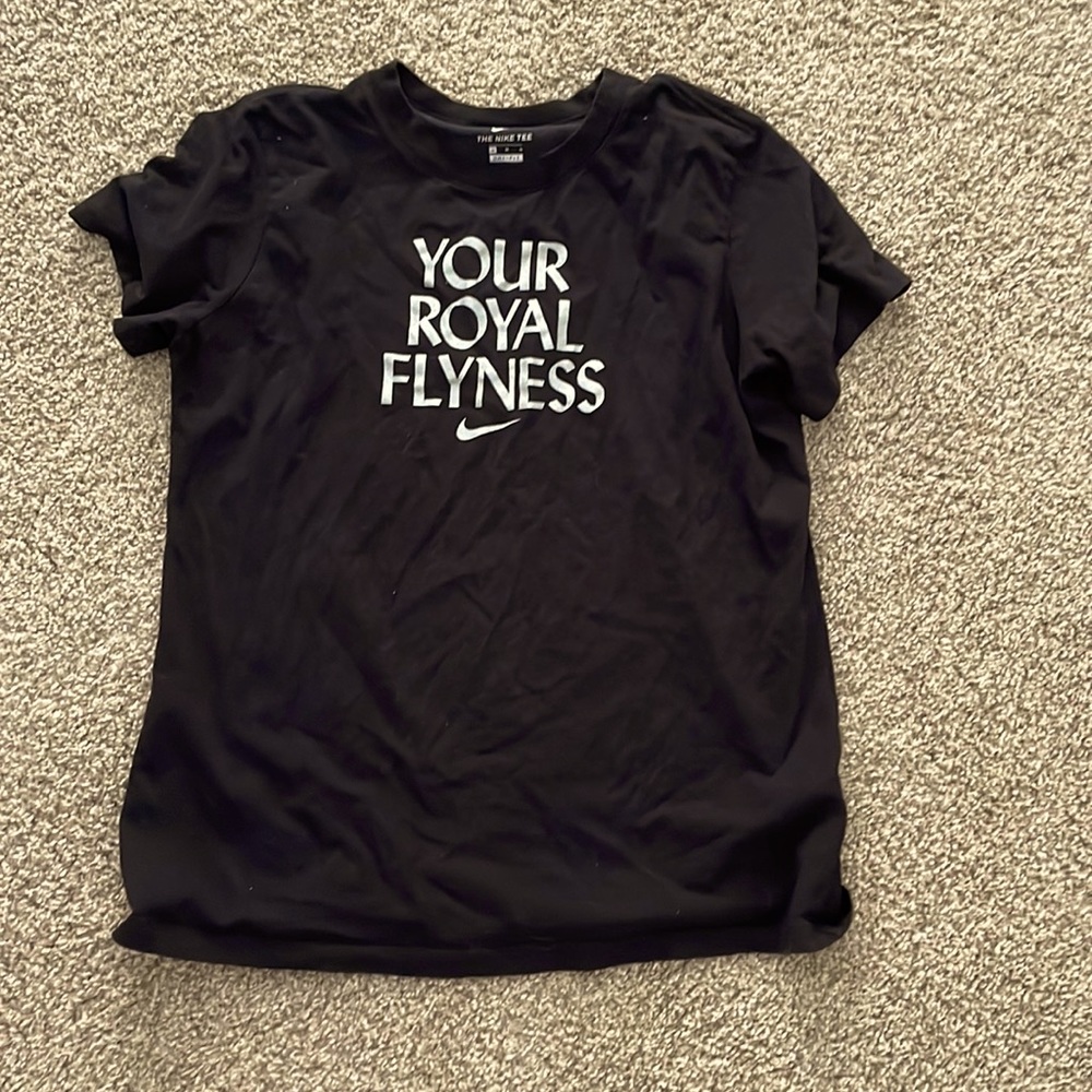 black nike tee : your royal flyness